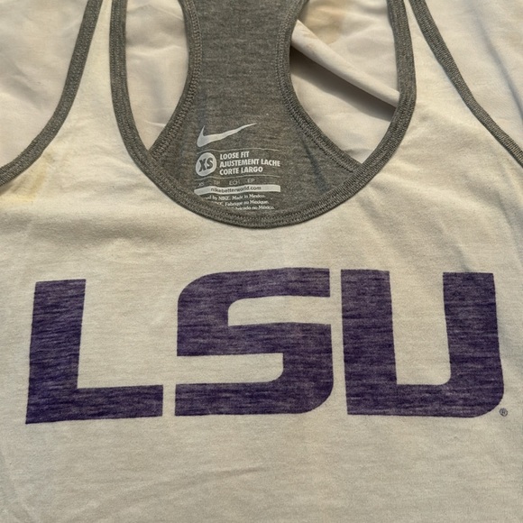 LSU Tigers Nike Athletic Tank Top - Picture 5 of 8